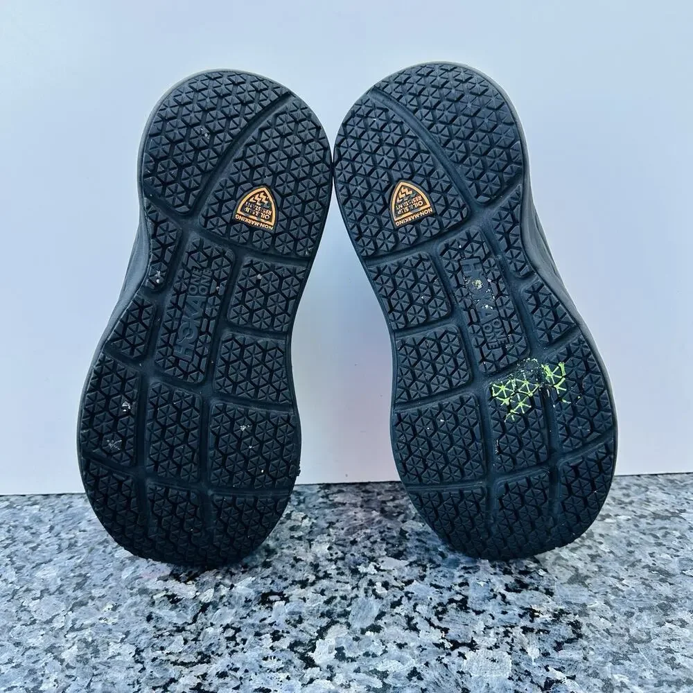 Hoka One One Bondi SR 111051 BBLC Black Slip Resistant Shoes Sneakers Women 11